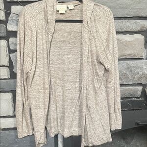 Cynthia Rowley Women's Beige Cardigan w/hood